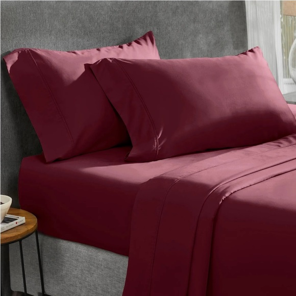 California Design Den Sateen Solid Sheet Set King - Picture 1 of 4